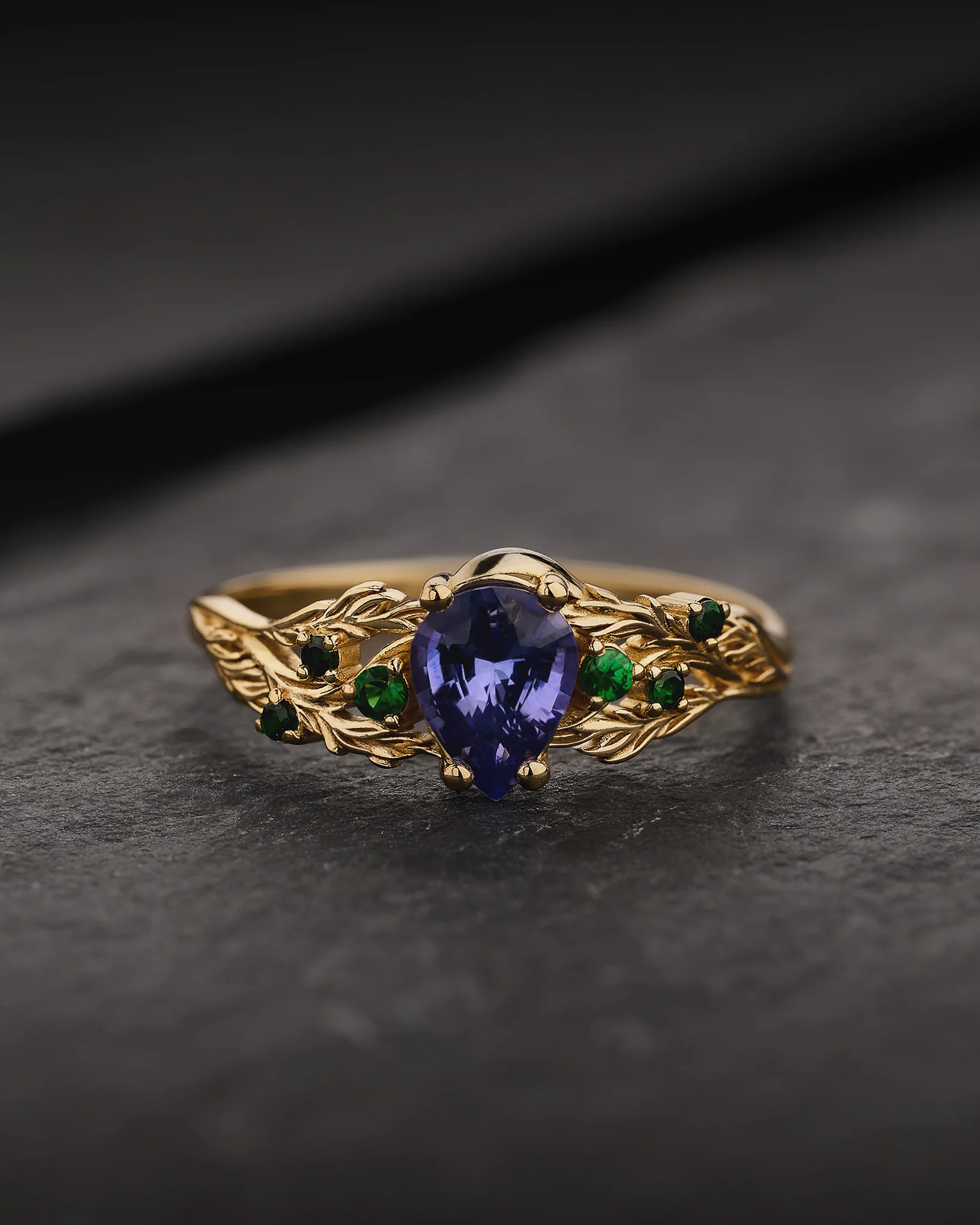 Leaf Engagement Rings